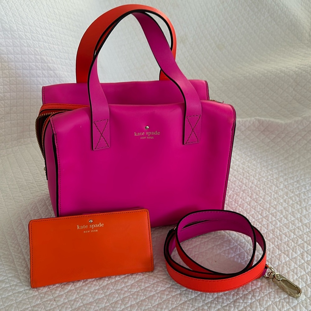 Kate Spade handbag with matching wallet